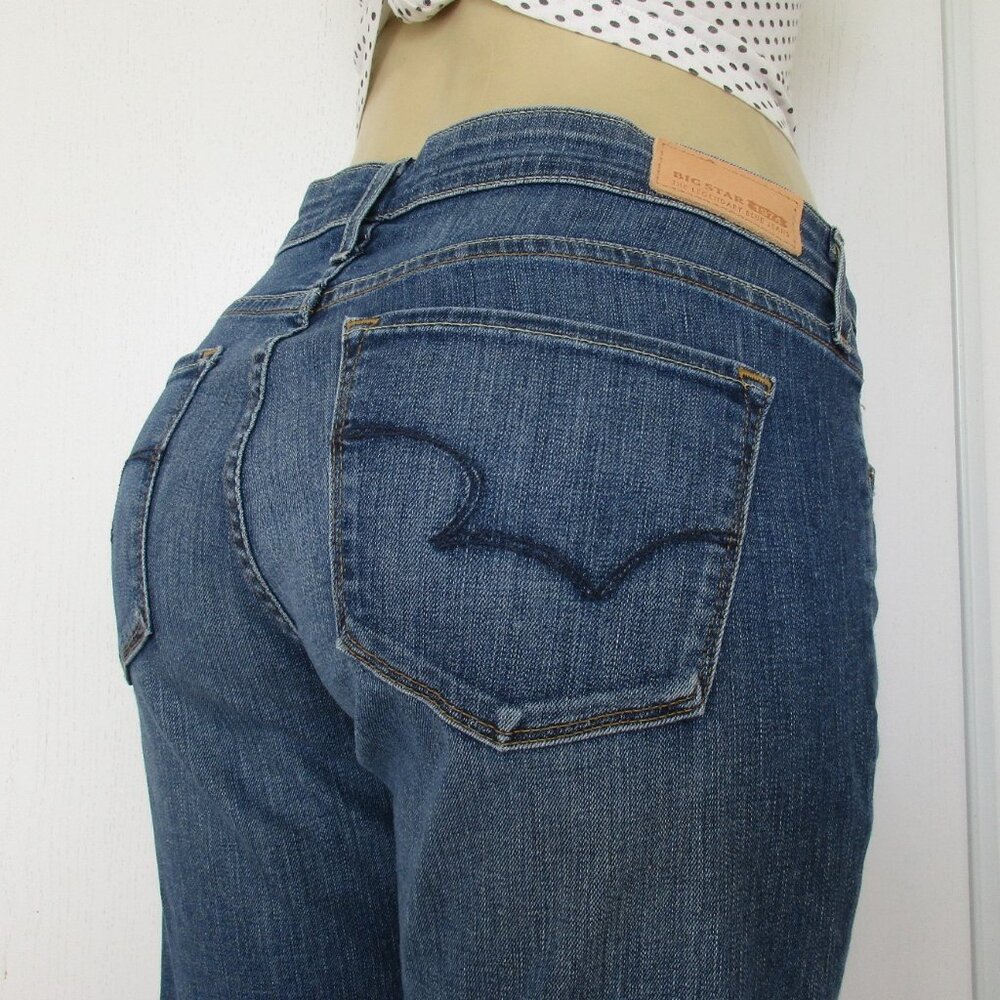BIG STAR Jeans Size 32 Straight Crop Denim Rikki